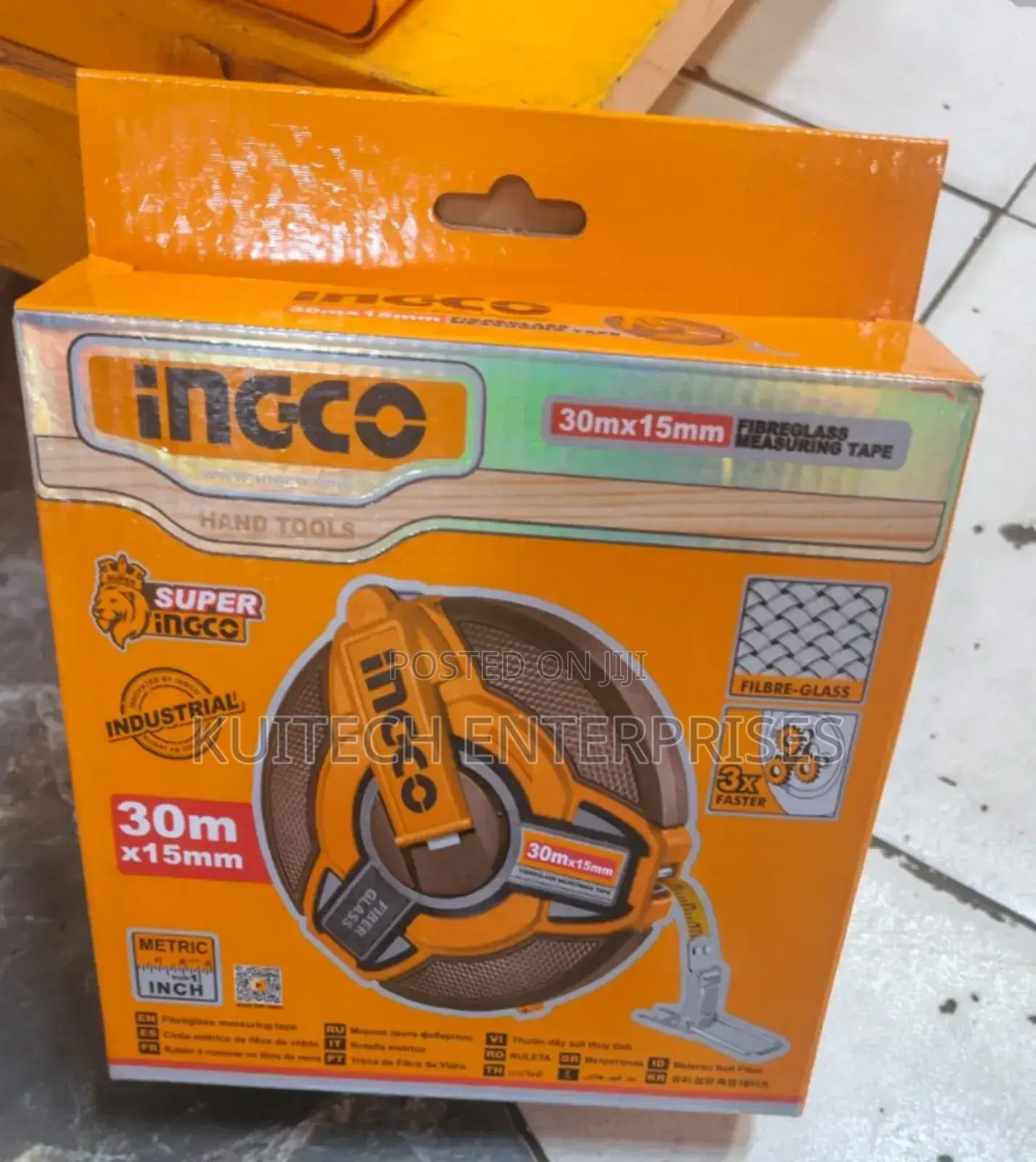 30m Microfiber Tape/ Ingco Measuring Tape