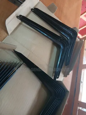 Black Shelf Bracket 6*8"