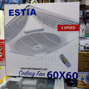 *Estia Recessed Ceiling Louver Fan 60cmx60cm