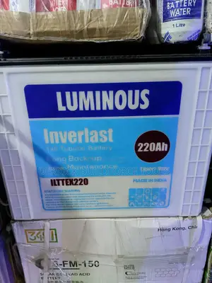 Luminous 220ah 12v Tall Tubular Battery