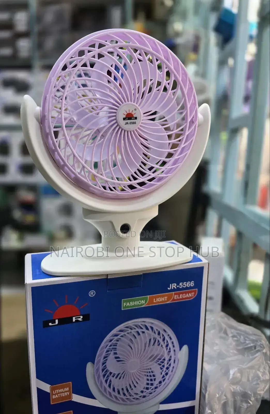 Mini Rechargeable Table Fan