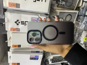 Black Transparent Shockproof Case With Colored Border for iPhone