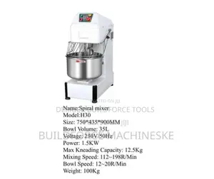 35l Spiral Mixer