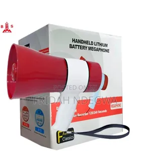 Big Power Handheld Lithium Battery Megaphone