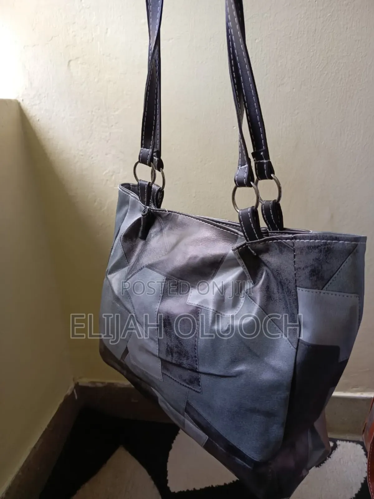 Geometry Pattern Solid Colour Underarm Shoulder Bags