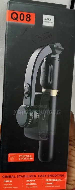 The Universal Gimbal Stabilizer Tripod Rechargeable Handheld Tripod