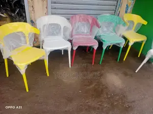 Multicolored Stackable Chairs