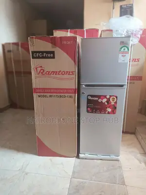 Ramtons Rf/173, 2 Door Direct Cool Fridge, 128 Litres - Silver