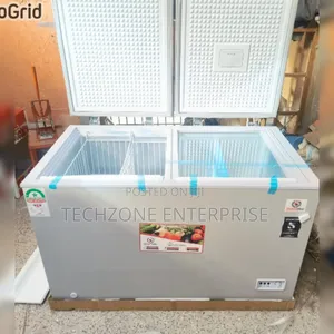 Smartpro SVS-450 345l Double-Door Chest Freezers With Lockable Doors,