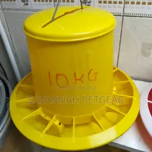 10kg Plastic Poultry Feeder for Chickens, Ducks, Geese, Quail,Pigeon.