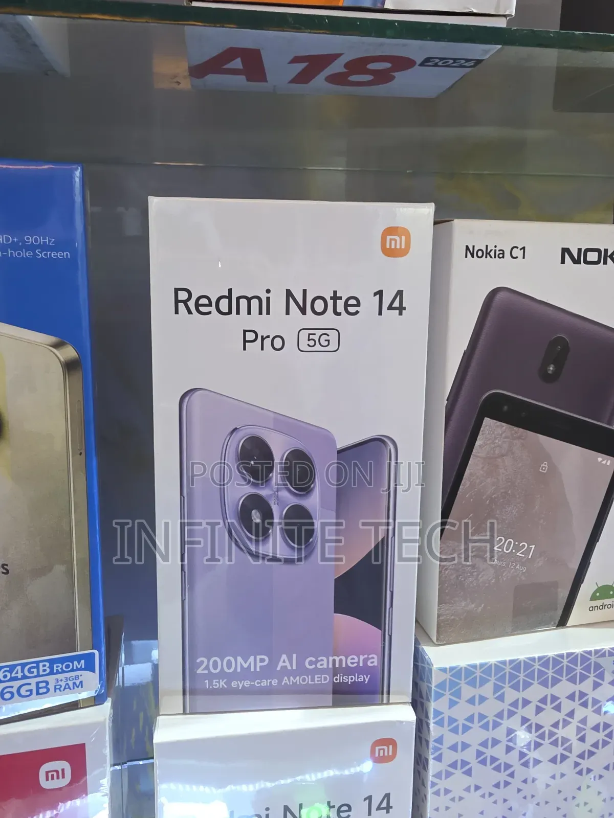 New Xiaomi Redmi Note 14 Pro 5G 256 GB Black