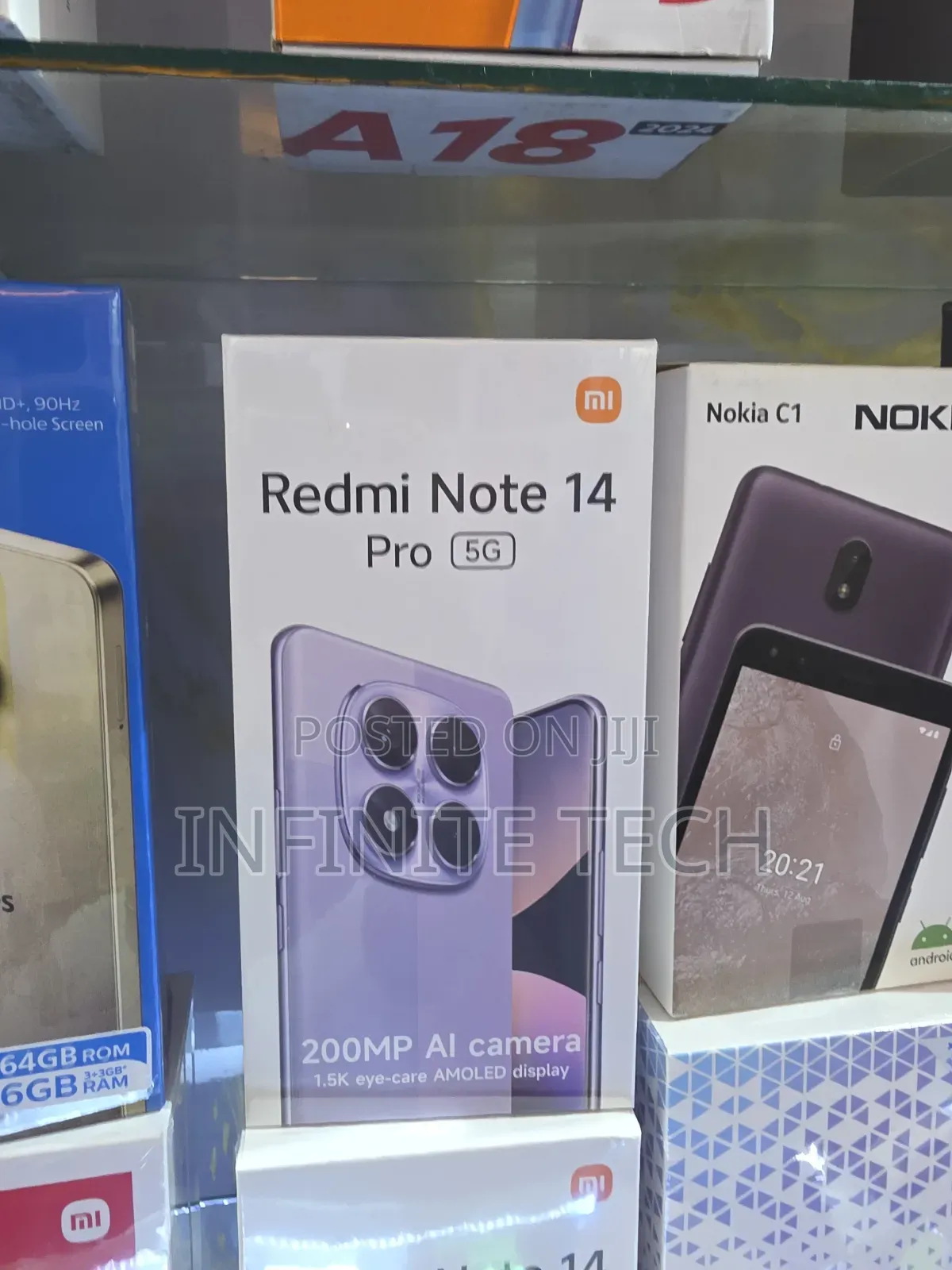 New Xiaomi Redmi Note 14 Pro 5G 256 GB Black