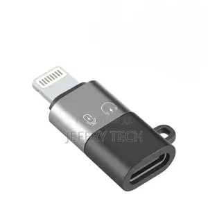Type C Female to Lightning Male Adapter, Otg for iPhone Connector