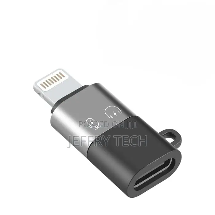Type C Female to Lightning Male Adapter, Otg for iPhone Connector
