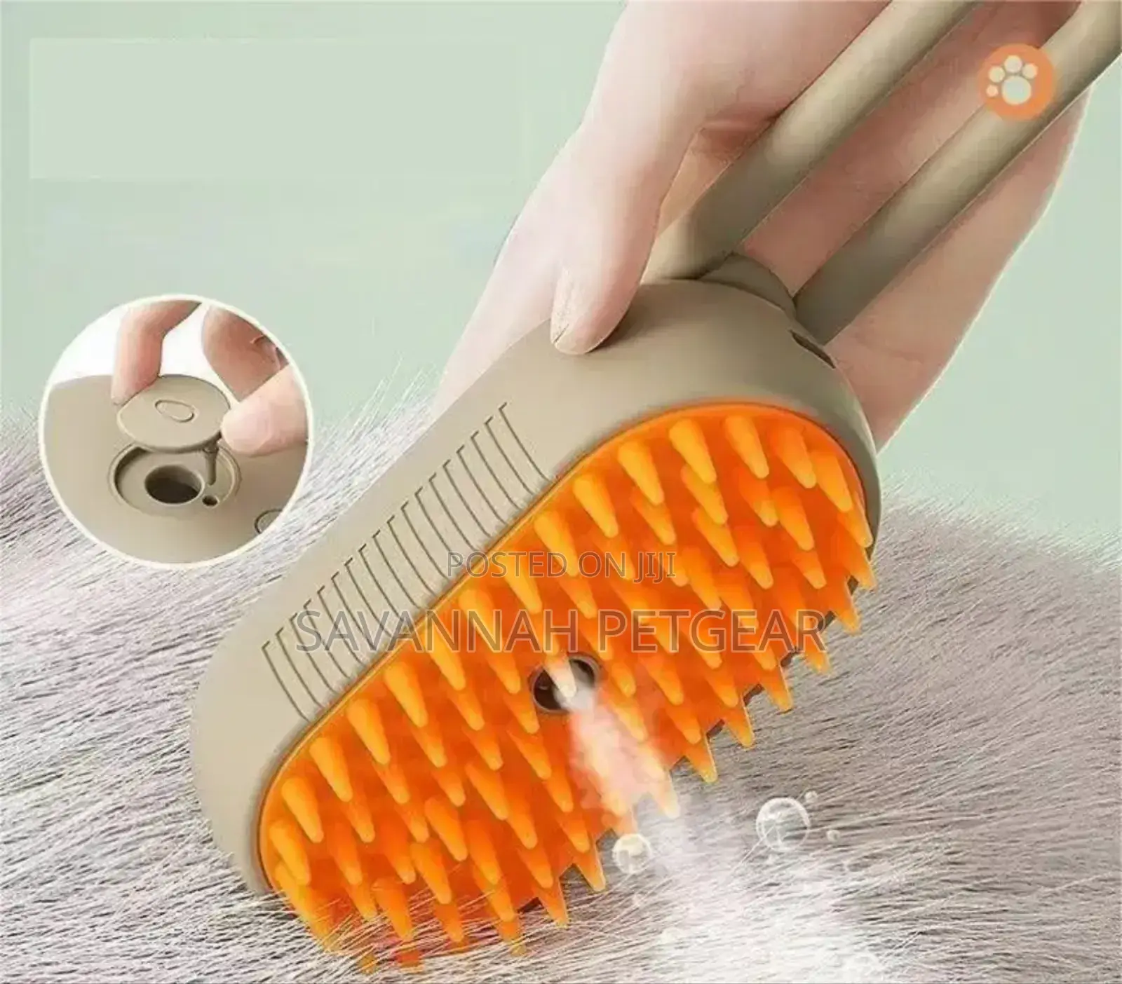 Electric Spray Pet Massage Comb for Grooming Cats