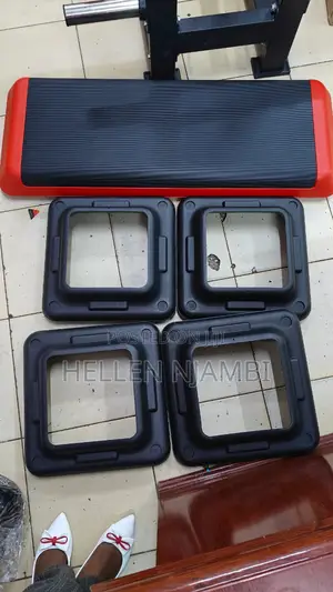Commercial Aerobic Step Platform With Adjustable Height