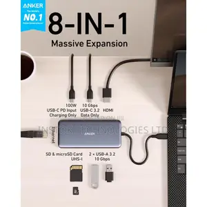 Anker Powerexpand 8-in-1 Usb-C Pd Media Hub