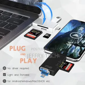 Micro Sd Card Reader for Android, Micro Sd Card to Usb Adapter, Usb C