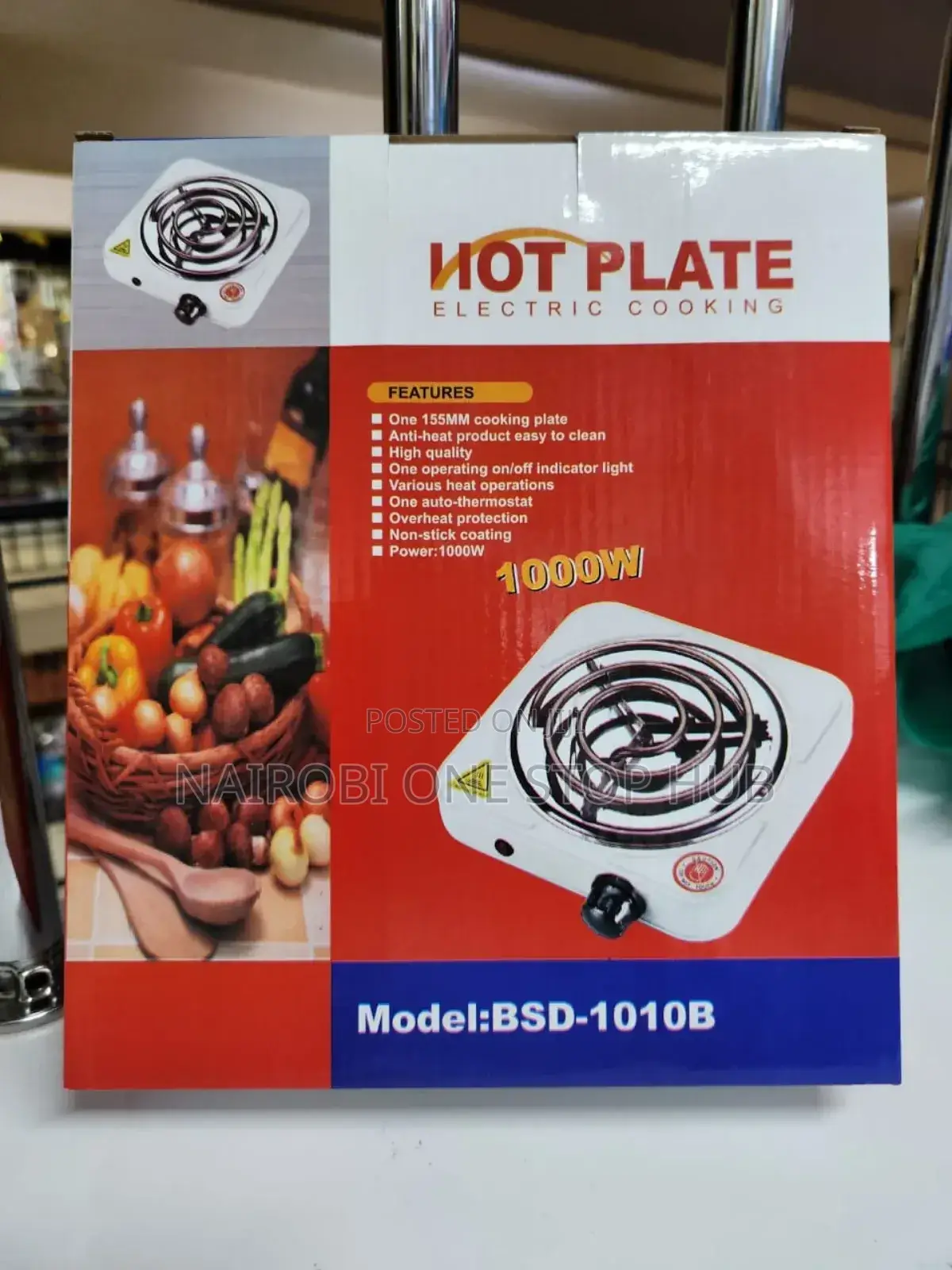 Single Coil Electric Hotplates