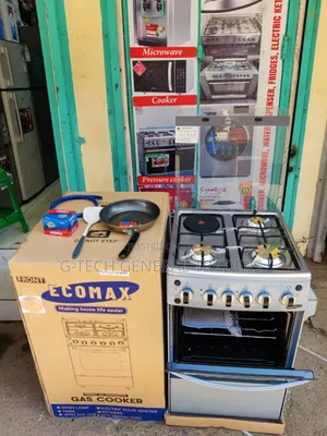 Ecomax 3+1 60*60 Standing Cooker With Free Gifts