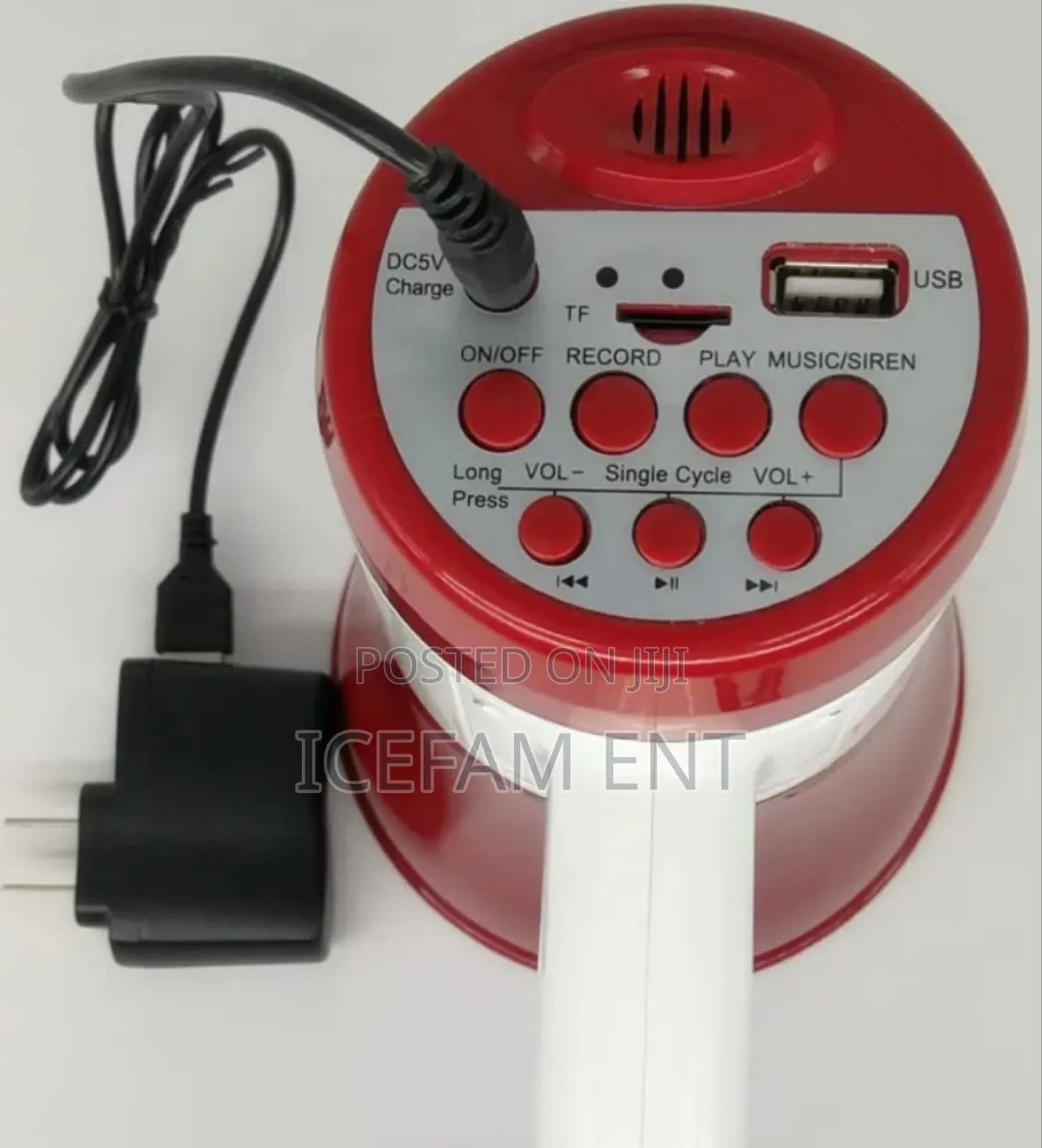 Big Power Handheld Lithium Battery Megaphone