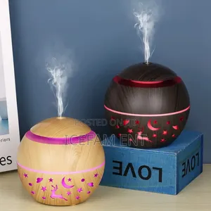 New Design Humidifier Diffuser With Led Light