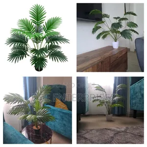 Artifiacial Palm Plant With Pot