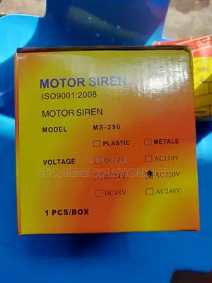 Ms-290 Motor Siren