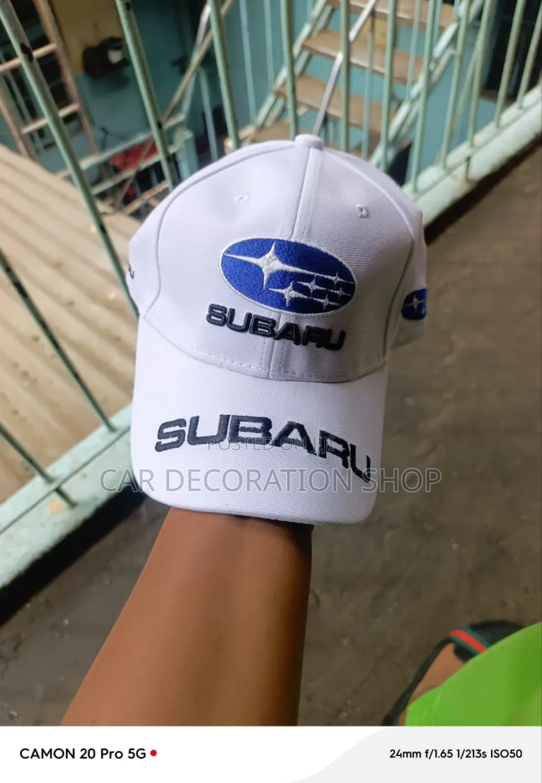 Quality Cotton Subaru Hat Cap