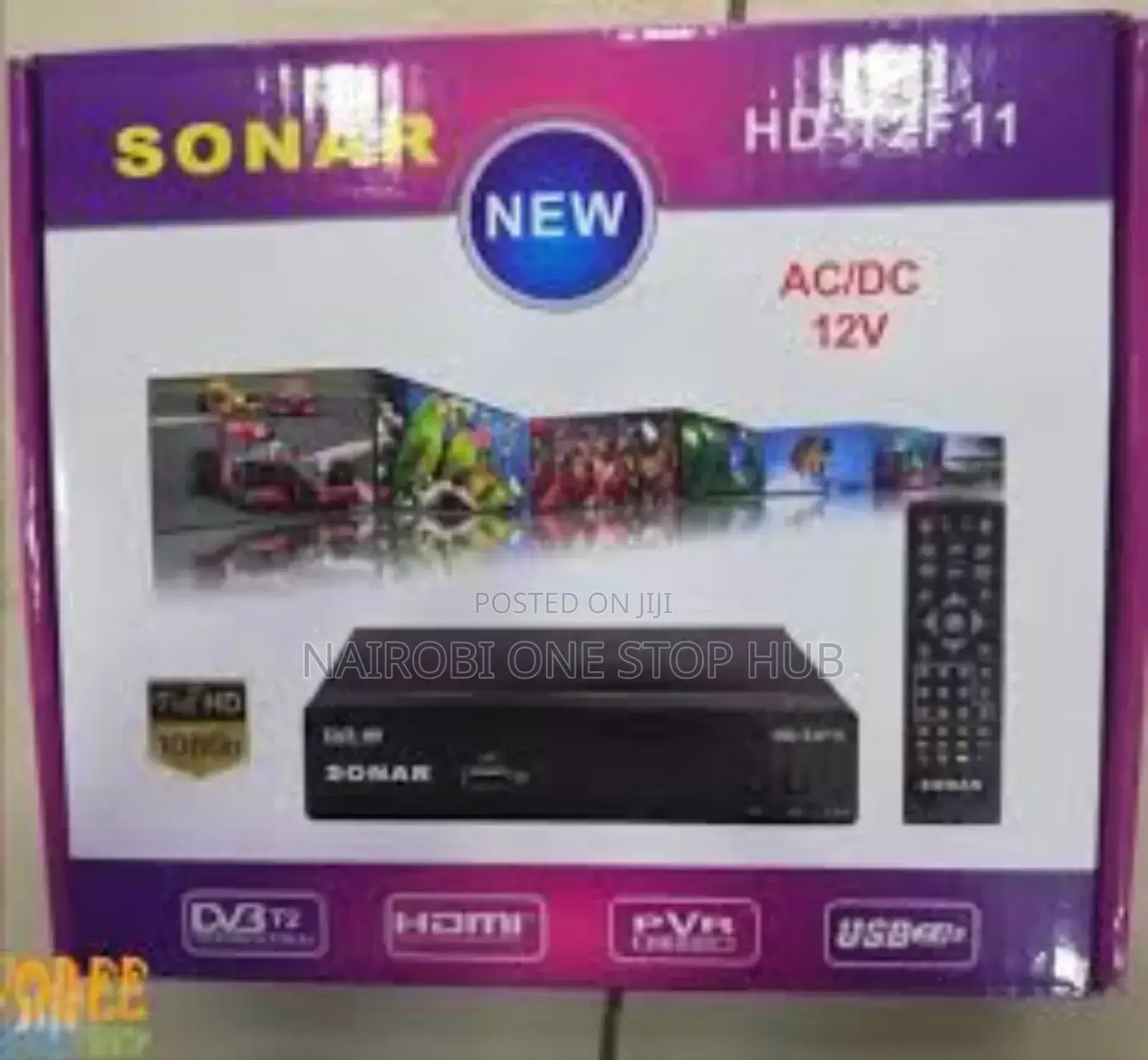 Sonar Free to Air Digital Decoder Full Hd