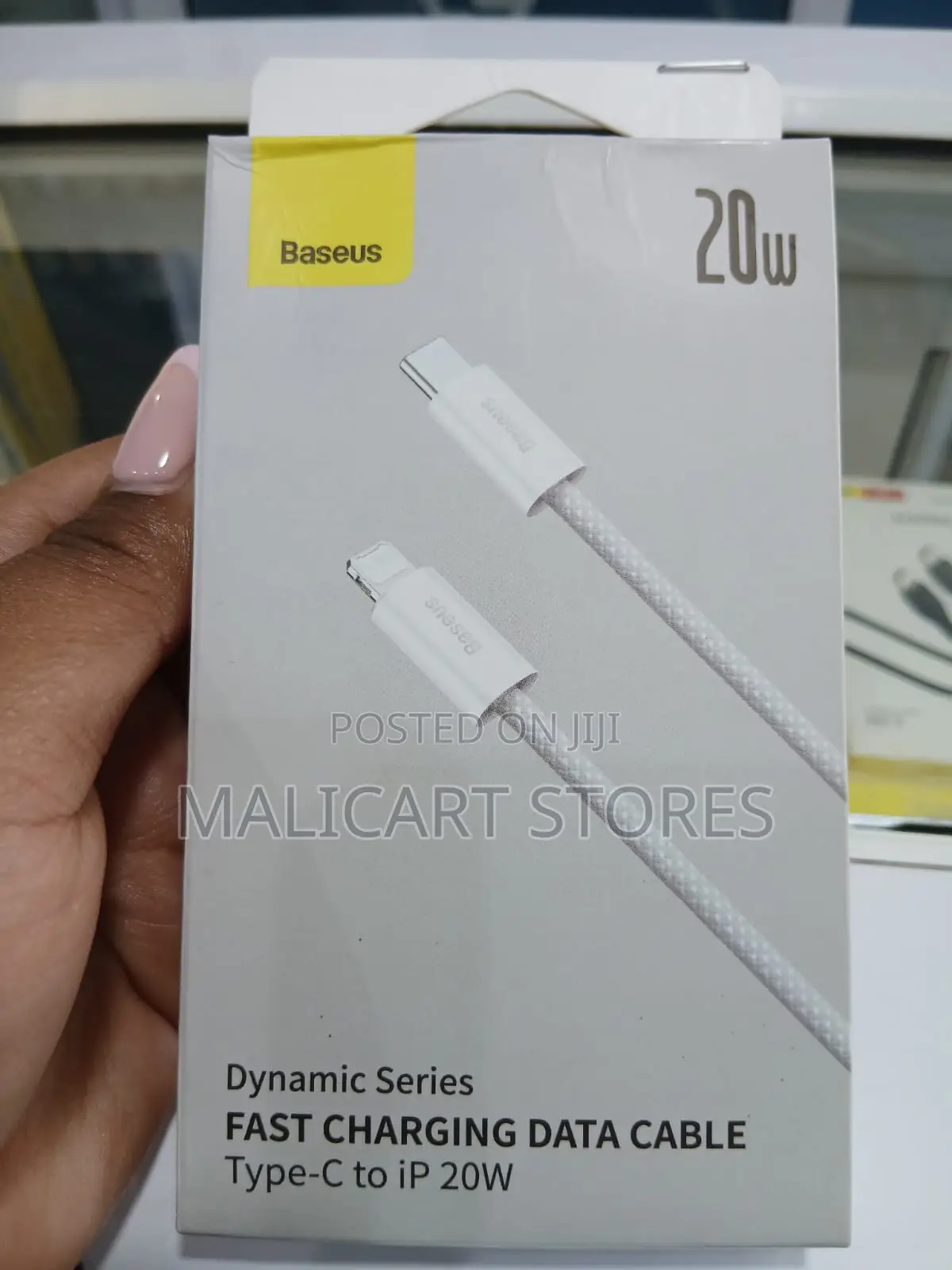 Baseus Display Fast Charging Data Cable Type-C to Lightning 20w 1m