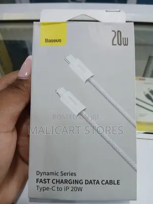 Baseus Display Fast Charging Data Cable Type-C to Lightning 20w 1m