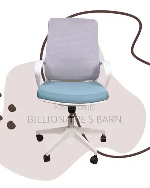 White Ergonomic Mesh Office Chair | Pro-grade Lumbar Support