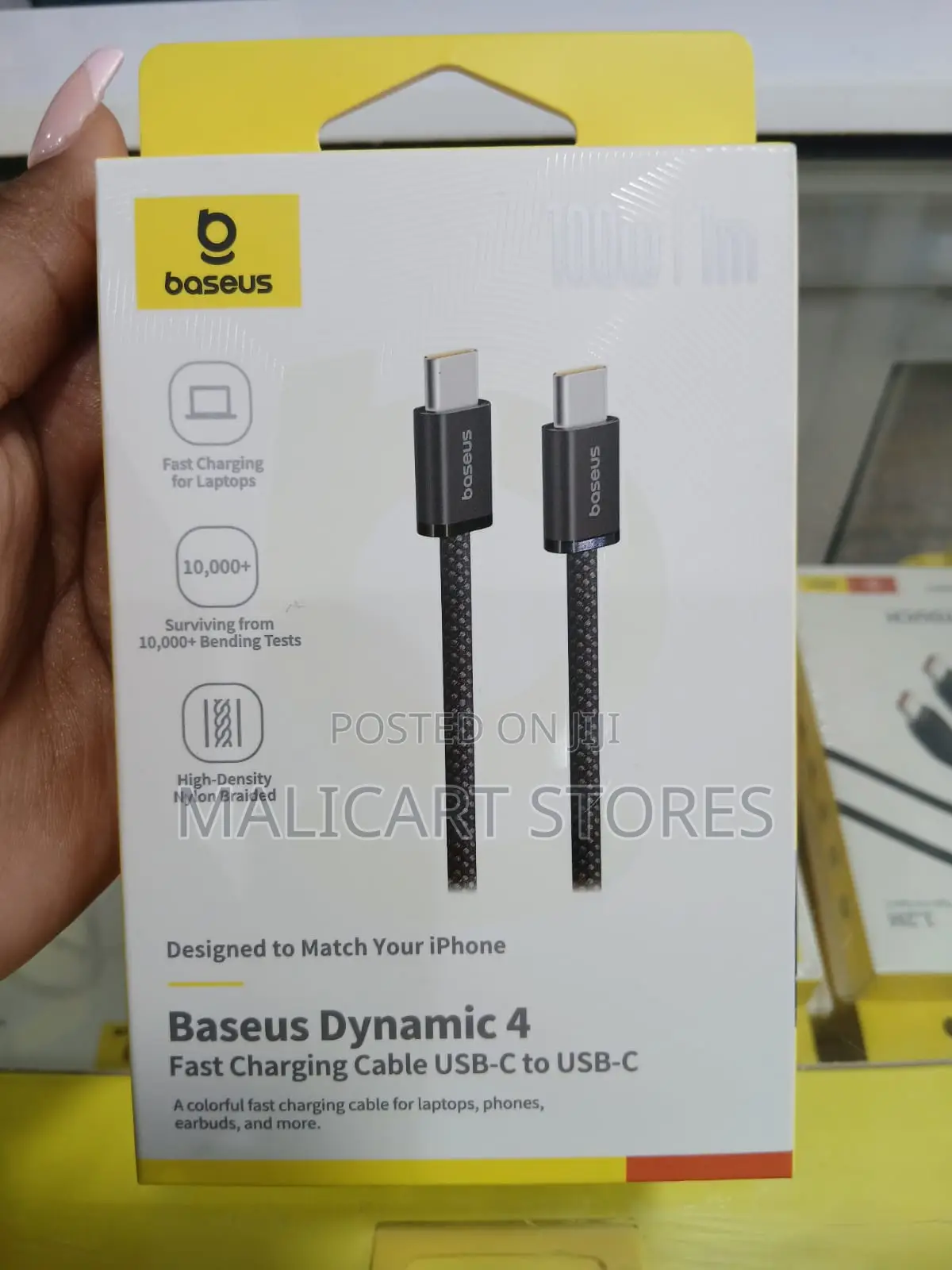 Baseus Dynamic 4 Series Type-C to Type-C Cable -100w Pd Fast Charging