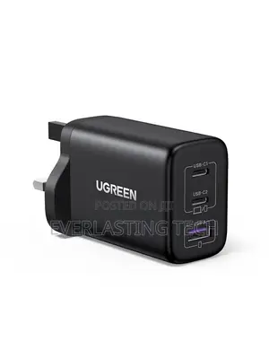 Ugreen Nexode Pro 65w 3-Port Gan Fast Charger Set Uk