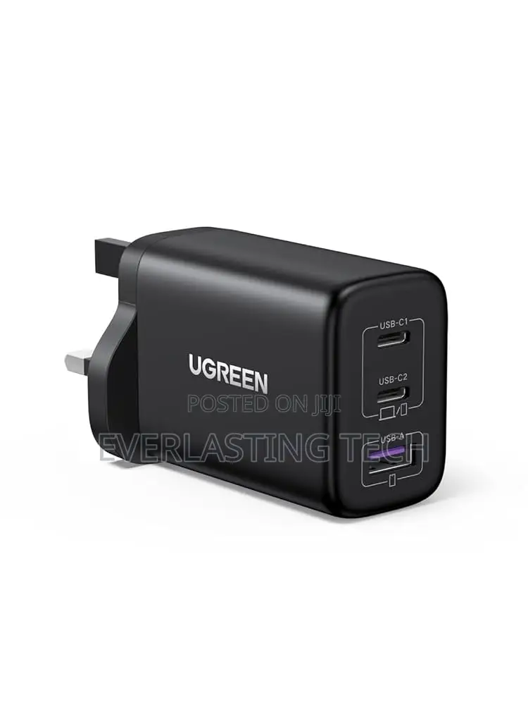Ugreen Nexode Pro 65w 3-Port Gan Fast Charger Set Uk
