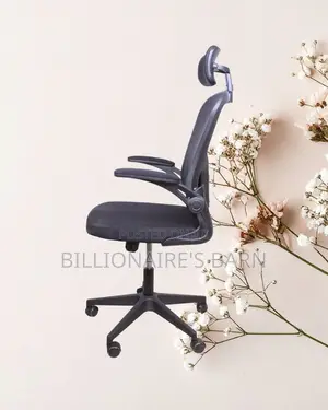 Grey Ergonomic Office Chair (Space-Saving) — Only a Few Left