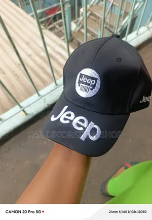Black Jeep Branded Cap