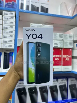 New Vivo Y04 64 GB Black