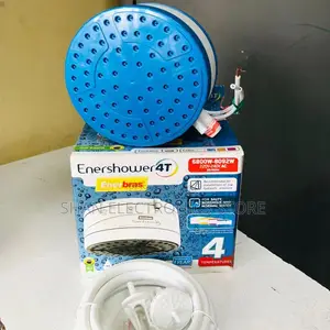 Hot Shower Heater Enerbras Shower Head for Normal,Salty and Hard Water