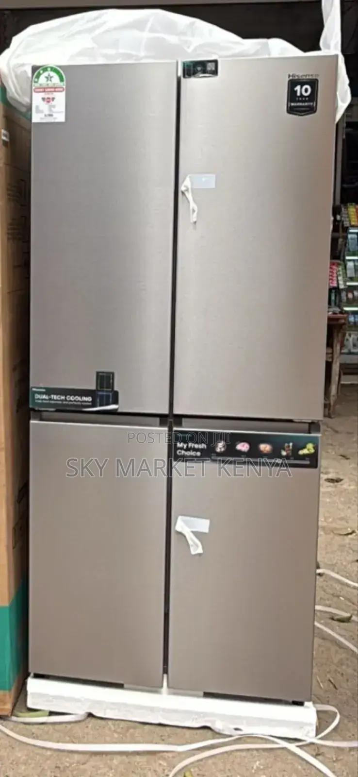 Hisense Ref 470 Dr Four Doors Fridge