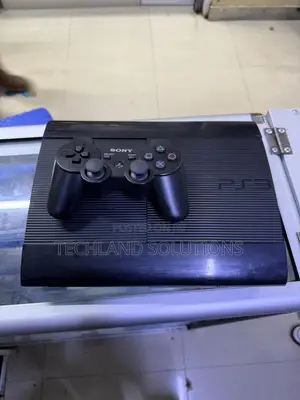 Second Hand Sony Playstation Superslim With 10 Games