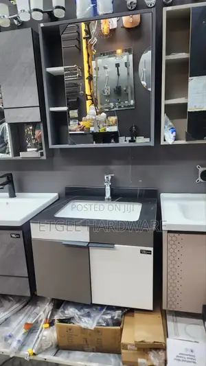 Vanity Bathroom Cabinet With Granite 60cm
