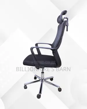 Breathable High Back Mesh Office Chair — Boosts Posture Focus