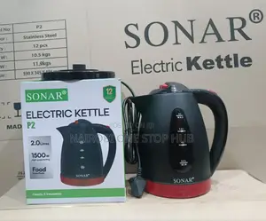 2.0 Litresx Sonar Plastic Kettle