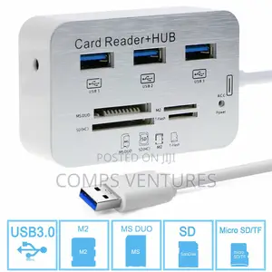 Multifunctional Usb 3.0/3.1 Hub+Card Reader