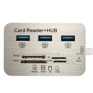 Multifunctional Usb 3.0/3.1 Hub+Card Reader