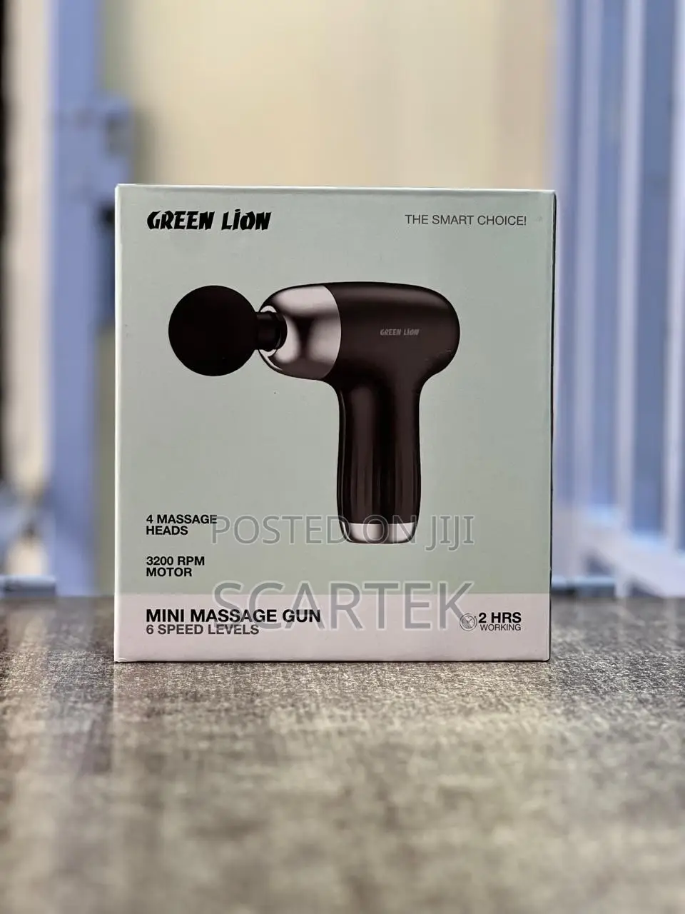 Green Lion Mini Massage Gun 6 Speed Level