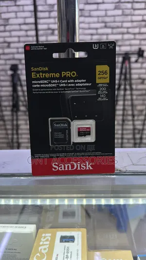 Extreme Pro 256gb Micro Sd Sandisk Memory Card