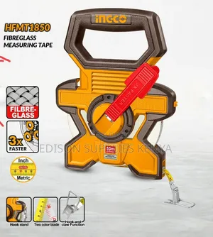 Ingco Fiberglass Measuring Tapes 50metres Fibre Glass Tape Measure 50m